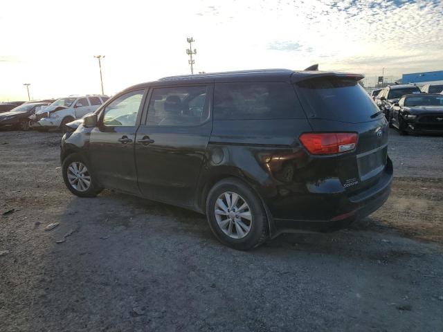 KNDMB5C13G6209169 - 2016 KIA SEDONA LX BLACK photo 2