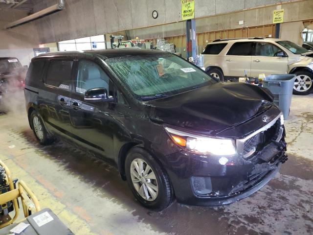 KNDMB5C13G6209169 - 2016 KIA SEDONA LX BLACK photo 4