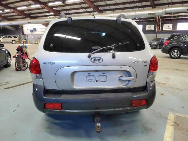 KM8SC73D96U089068 - 2006 HYUNDAI SANTA FE GLS SILVER photo 6