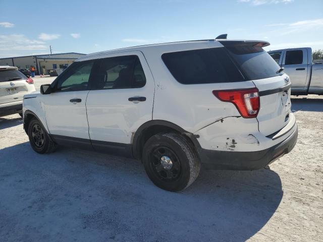 1FM5K8AR5KGB43785 - 2019 FORD EXPLORER POLICE INTERCEPTOR WHITE photo 2