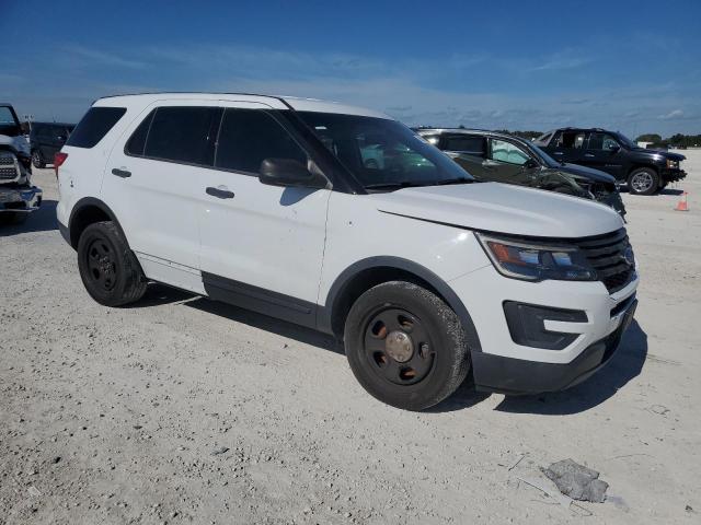 1FM5K8AR5KGB43785 - 2019 FORD EXPLORER POLICE INTERCEPTOR WHITE photo 4