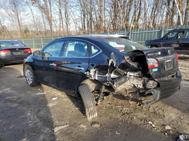 3N1AB7AP4KY400464 - 2019 NISSAN SENTRA S BLACK photo 2