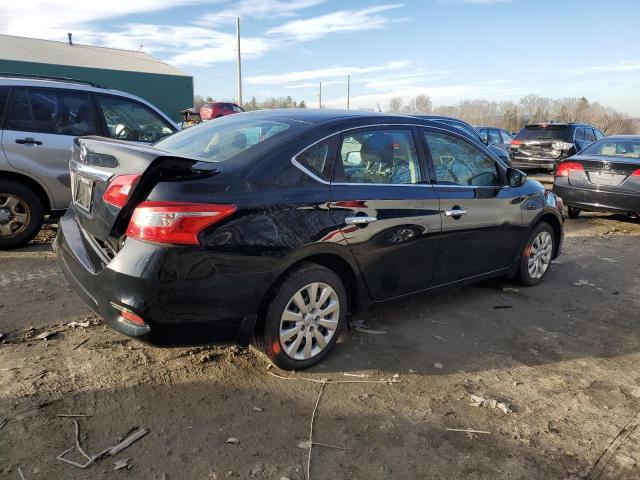 3N1AB7AP4KY400464 - 2019 NISSAN SENTRA S BLACK photo 3