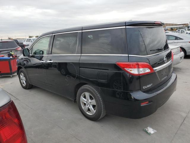 JN8AE2KP3F9127684 - 2015 NISSAN QUEST S BLACK photo 2