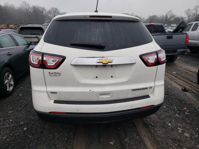 1GNKVGKD1EJ371504 - 2014 CHEVROLET TRAVERSE LT WHITE photo 6