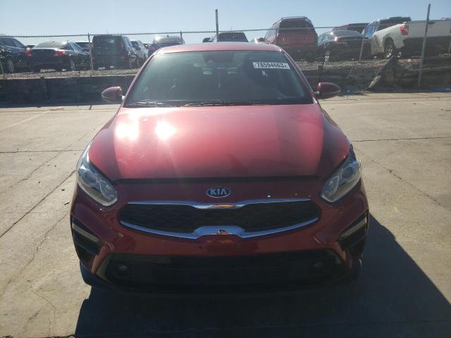 3KPF54AD4ME288316 - 2021 KIA FORTE EX RED photo 5