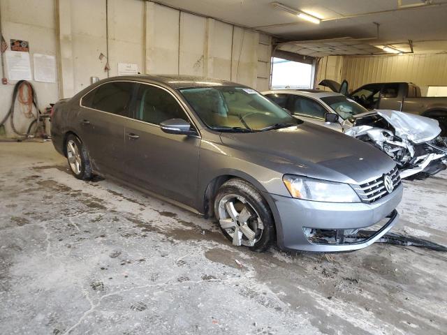 1VWBN7A34CC090877 - 2012 VOLKSWAGEN PASSAT SE GRAY photo 4