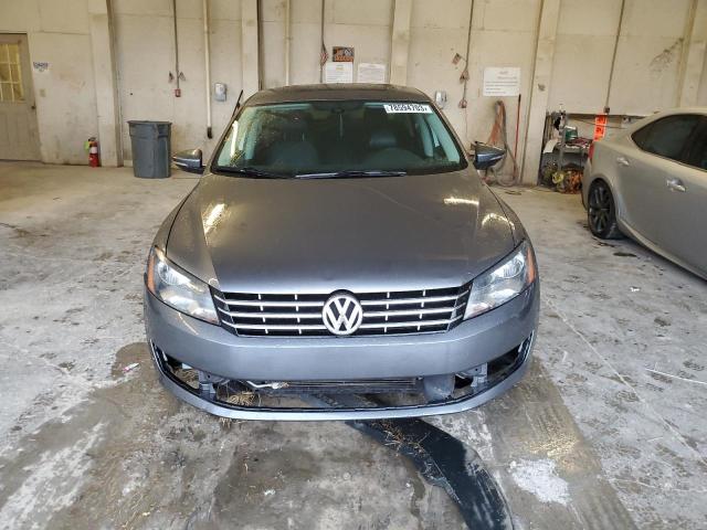 1VWBN7A34CC090877 - 2012 VOLKSWAGEN PASSAT SE GRAY photo 5