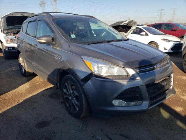 1FMCU9HXXDUC13085 - 2013 FORD ESCAPE SEL GRAY photo 4