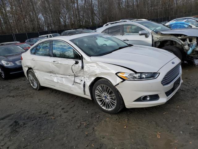 3FA6P0LU0ER117966 - 2014 FORD FUSION SE HYBRID WHITE photo 4