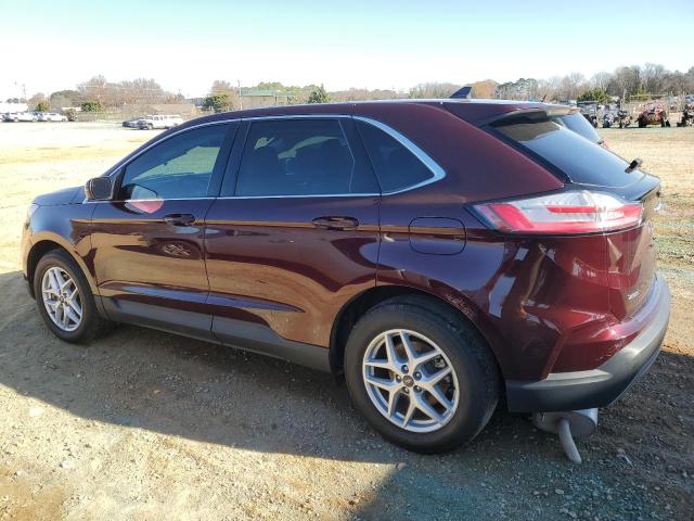 2FMPK3J94MBA21392 - 2021 FORD EDGE SEL MAROON photo 2