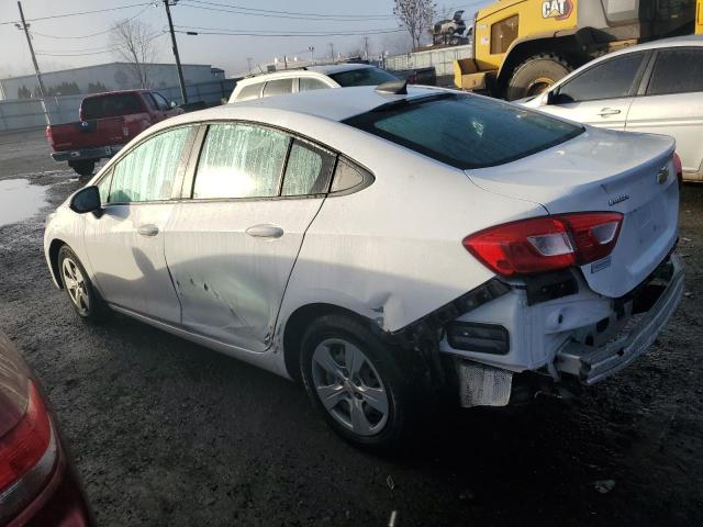 1G1BC5SM5H7273704 - 2017 CHEVROLET CRUZE LS WHITE photo 2