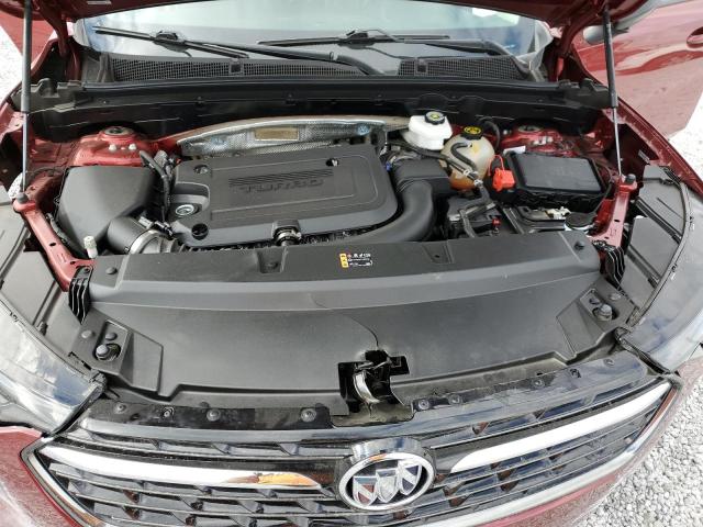 LRBFZPR44PD062842 - 2023 BUICK ENVISION ESSENCE წითელი ფოტო 11