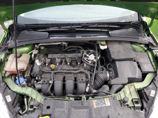 1FADP3J24JL252838 - 2018 FORD FOCUS TITANIUM GREEN photo 11