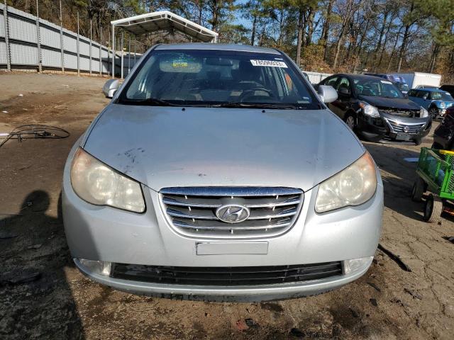 KMHDU4AD0AU058954 - 2010 HYUNDAI ELANTRA BLUE SILVER photo 5