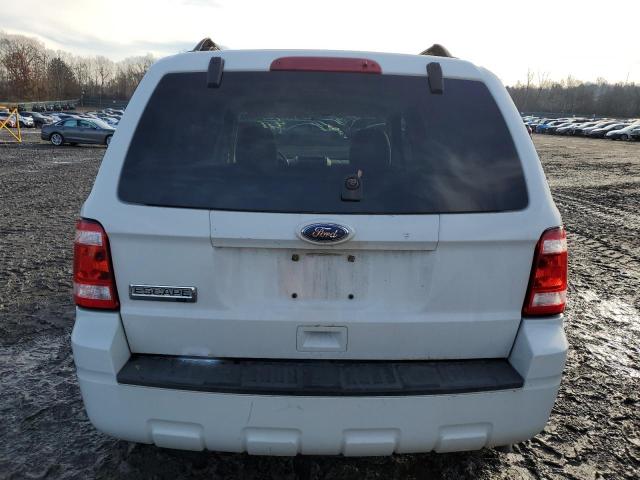 1FMCU9D70BKA03528 - 2011 FORD ESCAPE XLT WHITE photo 6