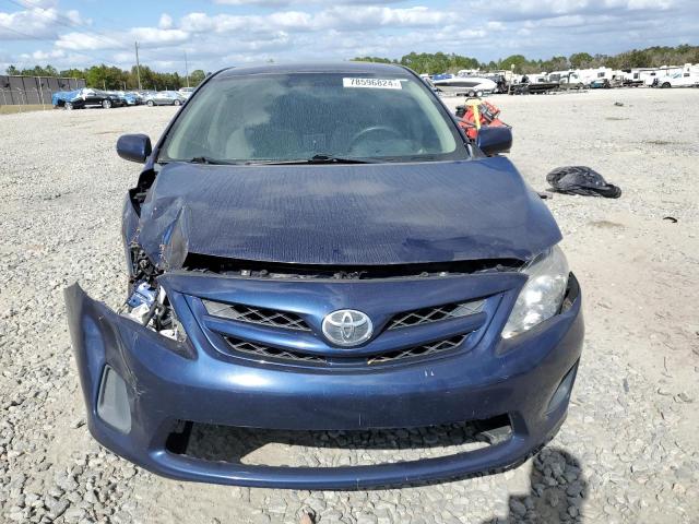 2T1BU4EE6CC910206 - 2012 TOYOTA COROLLA BASE BLUE photo 5