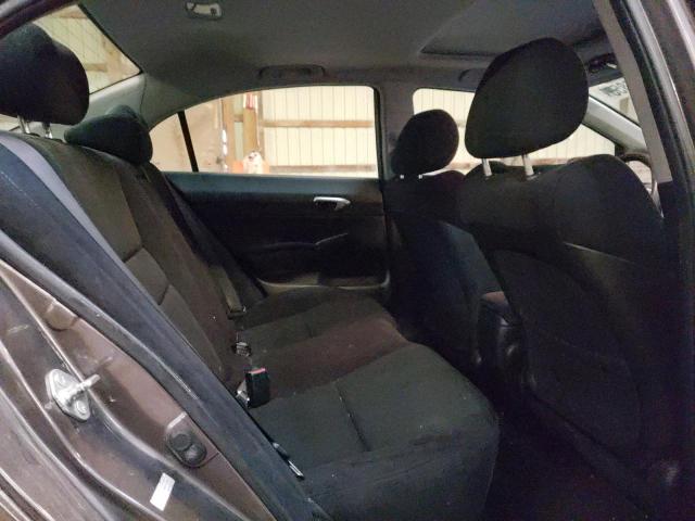 2HGFA1F65AH001698 - 2010 HONDA CIVIC LX-S رمادي صورة 10