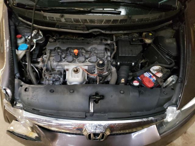 2HGFA1F65AH001698 - 2010 HONDA CIVIC LX-S رمادي صورة 11