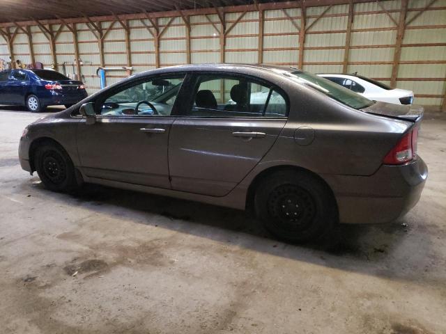 2HGFA1F65AH001698 - 2010 HONDA CIVIC LX-S رمادي صورة 2