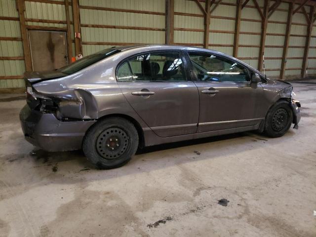 2HGFA1F65AH001698 - 2010 HONDA CIVIC LX-S رمادي صورة 3