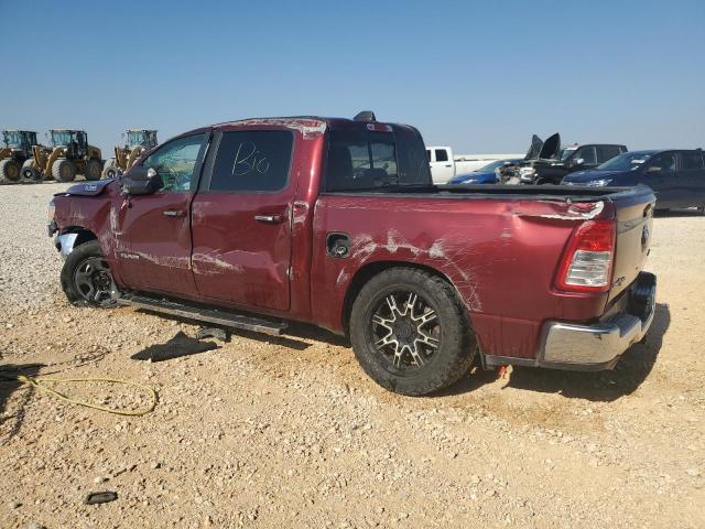 1C6SRFFT7KN577401 - 2019 RAM 1500 BIG HORN/LONE STAR MAROON photo 2