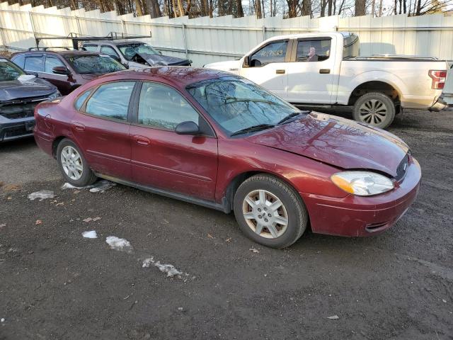 1FAFP53U27A116747 - 2007 FORD TAURUS SE MAROON photo 4