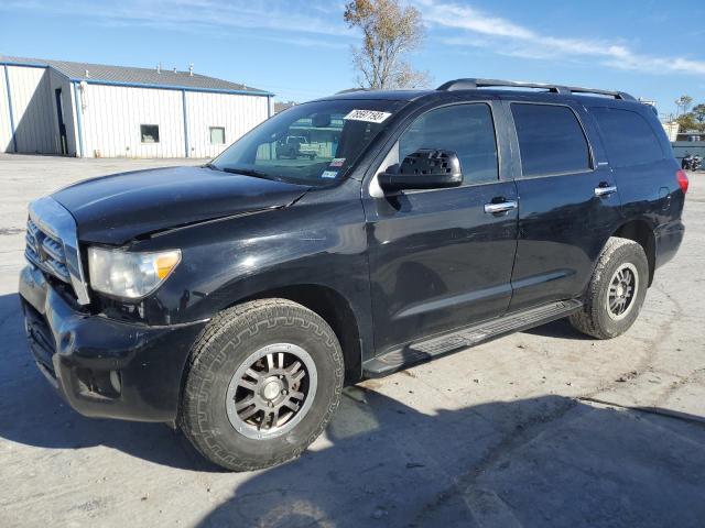 5TDBY67A09S023632 - 2009 TOYOTA SEQUOIA PLATINUM BLACK photo 1