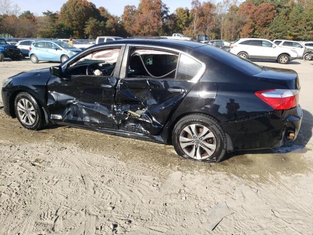 1HGCR2F30EA067233 - 2014 HONDA ACCORD LX BLACK photo 2