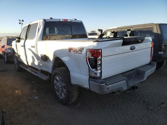 1FT8W3BT7LEC67699 - 2020 FORD F350 SUPER DUTY WHITE photo 2