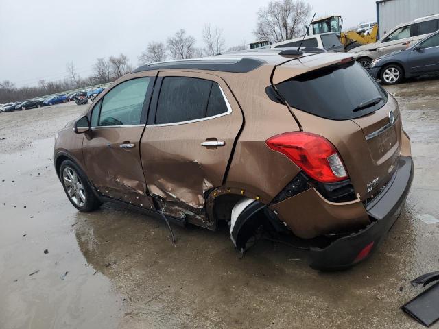 KL4CJCSBXGB624049 - 2016 BUICK ENCORE BROWN photo 2