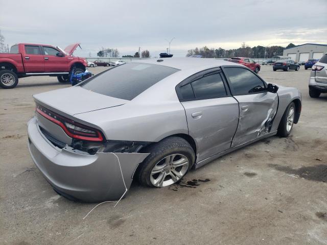 2C3CDXBG0FH776223 - 2015 DODGE CHARGER SE SILVER photo 3