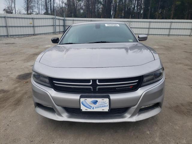 2C3CDXBG0FH776223 - 2015 DODGE CHARGER SE SILVER photo 5