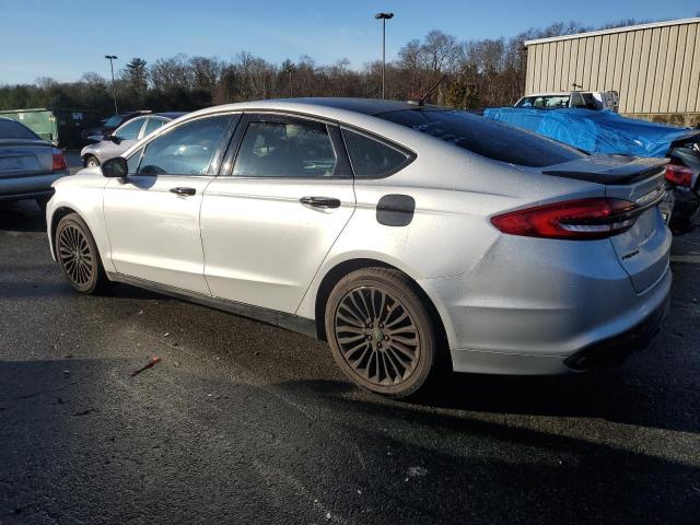 3FA6P0K91HR146880 - 2017 FORD FUSION TITANIUM SILVER photo 2