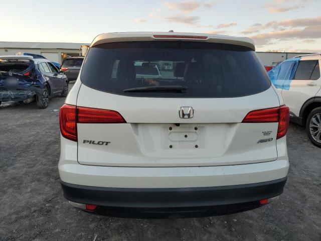 5FNYF6H58GB066263 - 2016 HONDA PILOT EXL WHITE photo 6