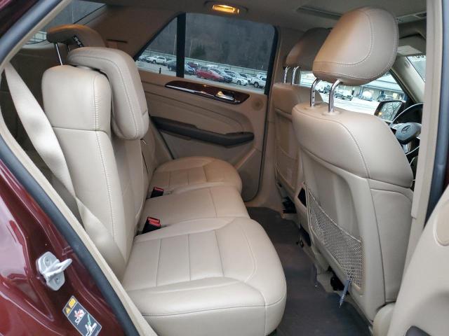 4JGDA5HB0FA501499 - 2015 MERCEDES-BENZ ML 350 4MATIC BURGUNDY photo 11