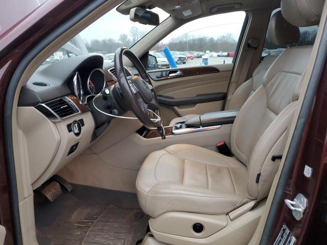 4JGDA5HB0FA501499 - 2015 MERCEDES-BENZ ML 350 4MATIC BURGUNDY photo 7