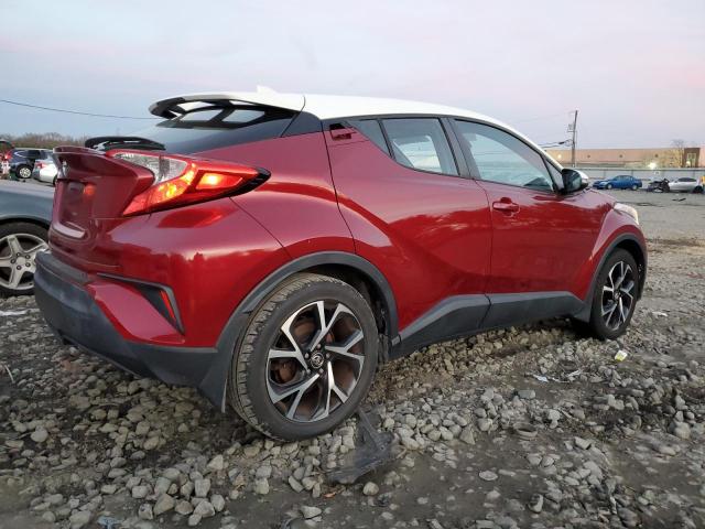 NMTKHMBX1JR018121 - 2018 TOYOTA C-HR XLE RED photo 3