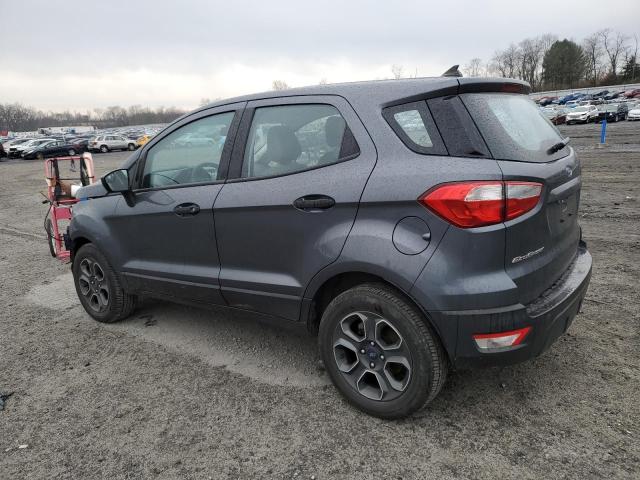 MAJ3S2FE9MC399152 - 2021 FORD ECOSPORT S GRAY photo 2