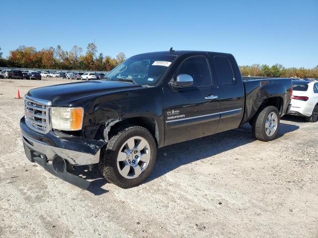 1GTSCVE02AZ289532 - 2010 GMC SIERRA C1500 SLE BLACK photo 1