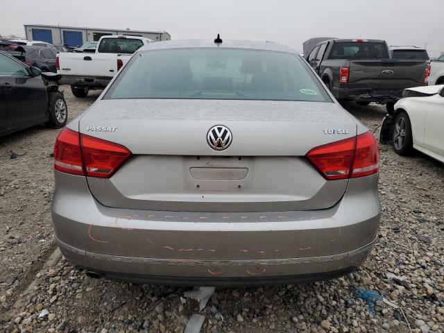 1VWCN7A35EC067518 - 2014 VOLKSWAGEN PASSAT SEL SILVER photo 6