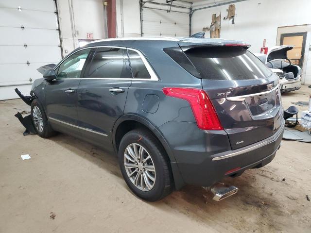 1GYKNDRS0KZ232791 - 2019 CADILLAC XT5 LUXURY BLUE photo 2