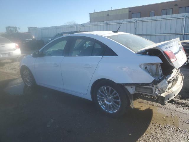 1G1PH5SB1E7166733 - 2014 CHEVROLET CRUZE ECO WHITE photo 2