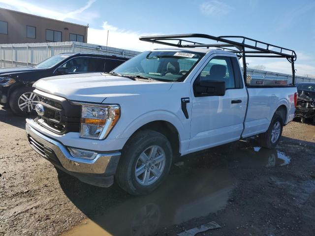 1FTMF1CB3MKE47743 - 2021 FORD F150 WHITE photo 1