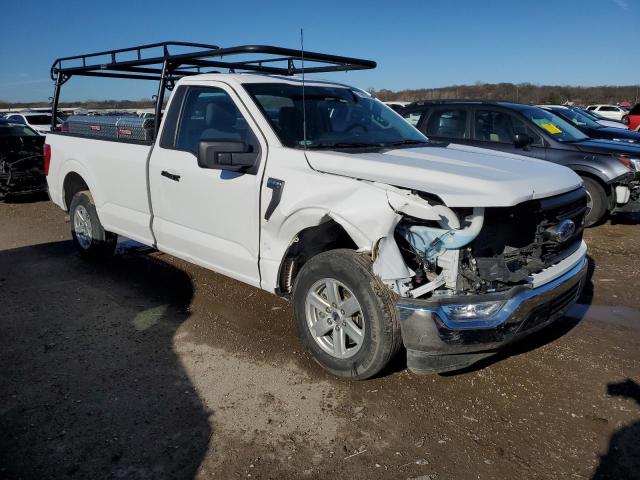 1FTMF1CB3MKE47743 - 2021 FORD F150 WHITE photo 4