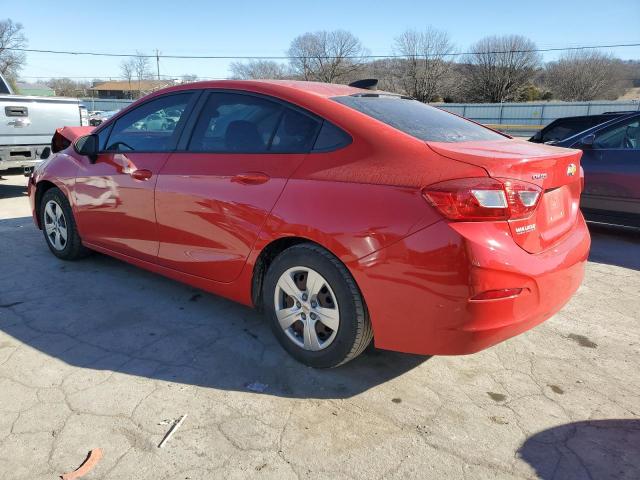 1G1BC5SMXH7222781 - 2017 CHEVROLET CRUZE LS RED photo 2