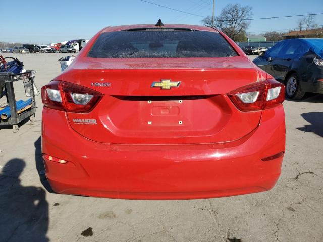 1G1BC5SMXH7222781 - 2017 CHEVROLET CRUZE LS RED photo 6