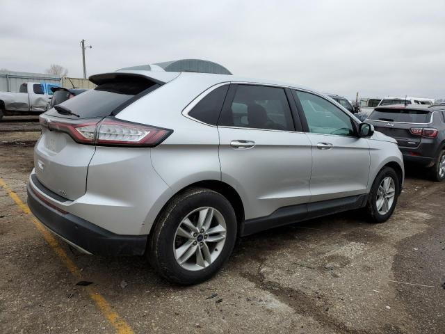 2FMPK3J99GBB13263 - 2016 FORD EDGE SEL SILVER photo 3