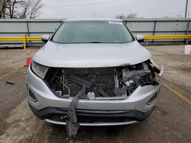 2FMPK3J99GBB13263 - 2016 FORD EDGE SEL SILVER photo 5