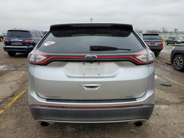 2FMPK3J99GBB13263 - 2016 FORD EDGE SEL SILVER photo 6